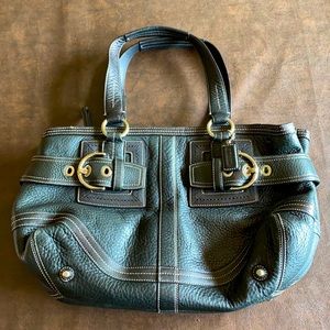 Vintage Leather Coach Purse